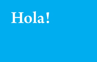 Hola!
 