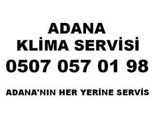 Adana Klima Temizleme Doktor Frankestain Kabusu