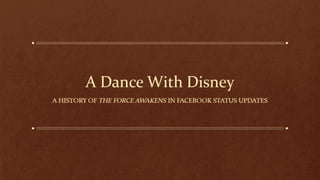 A Dance with Disney