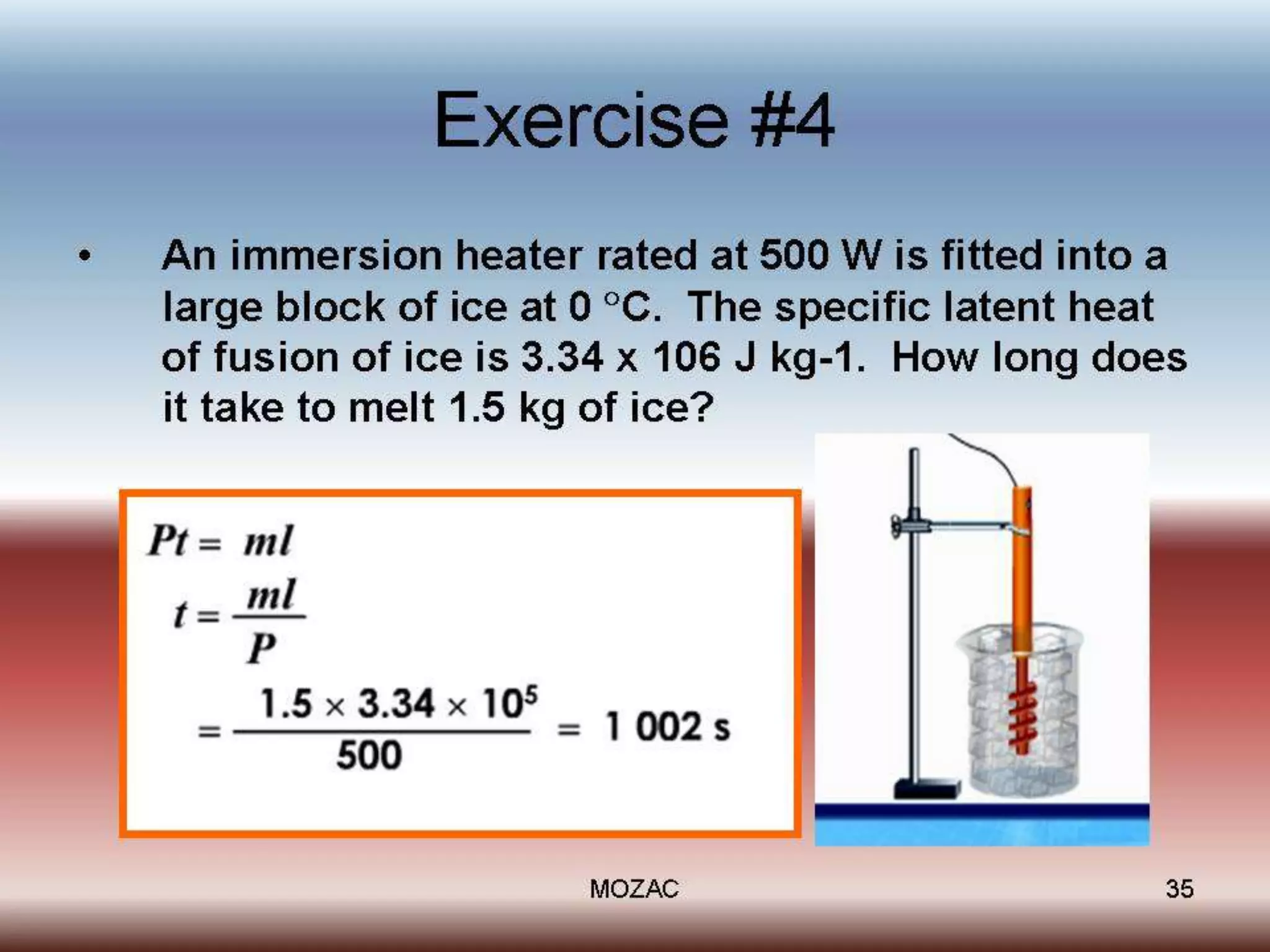CHAPTER 4:HEAT-Specific latent heat