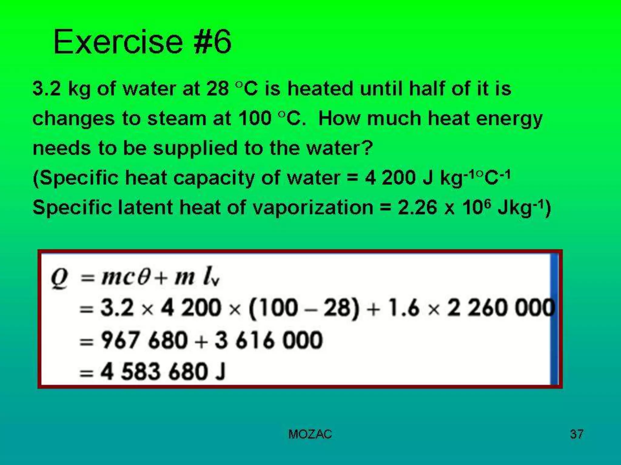 CHAPTER 4:HEAT-Specific latent heat