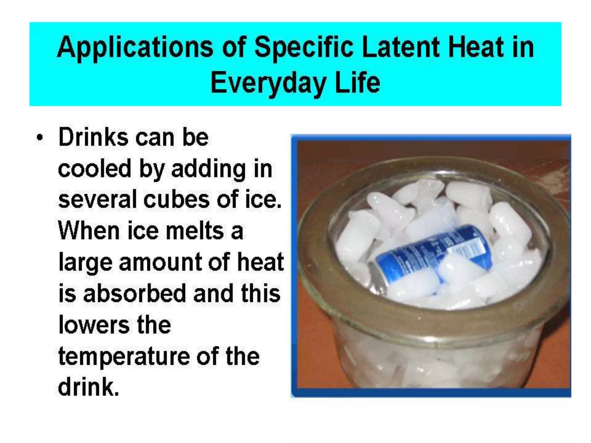 CHAPTER 4:HEAT-Specific latent heat