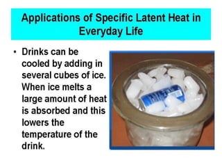 CHAPTER 4:HEAT-Specific latent heat