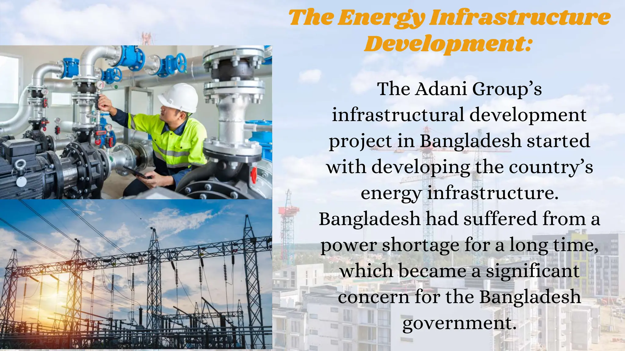 Adani’s Bold Move Revolutionising Infrastructure in Bangladesh | PPTX