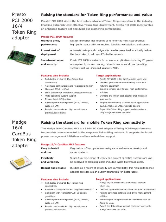 Drivers madge presto pci 2000 Windows 10 download Drivers madge presto pci 2000 Windows 10 download