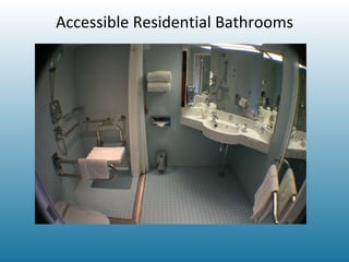 Accessible Residential Bathrooms 