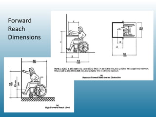 Forward Reach Dimensions 
