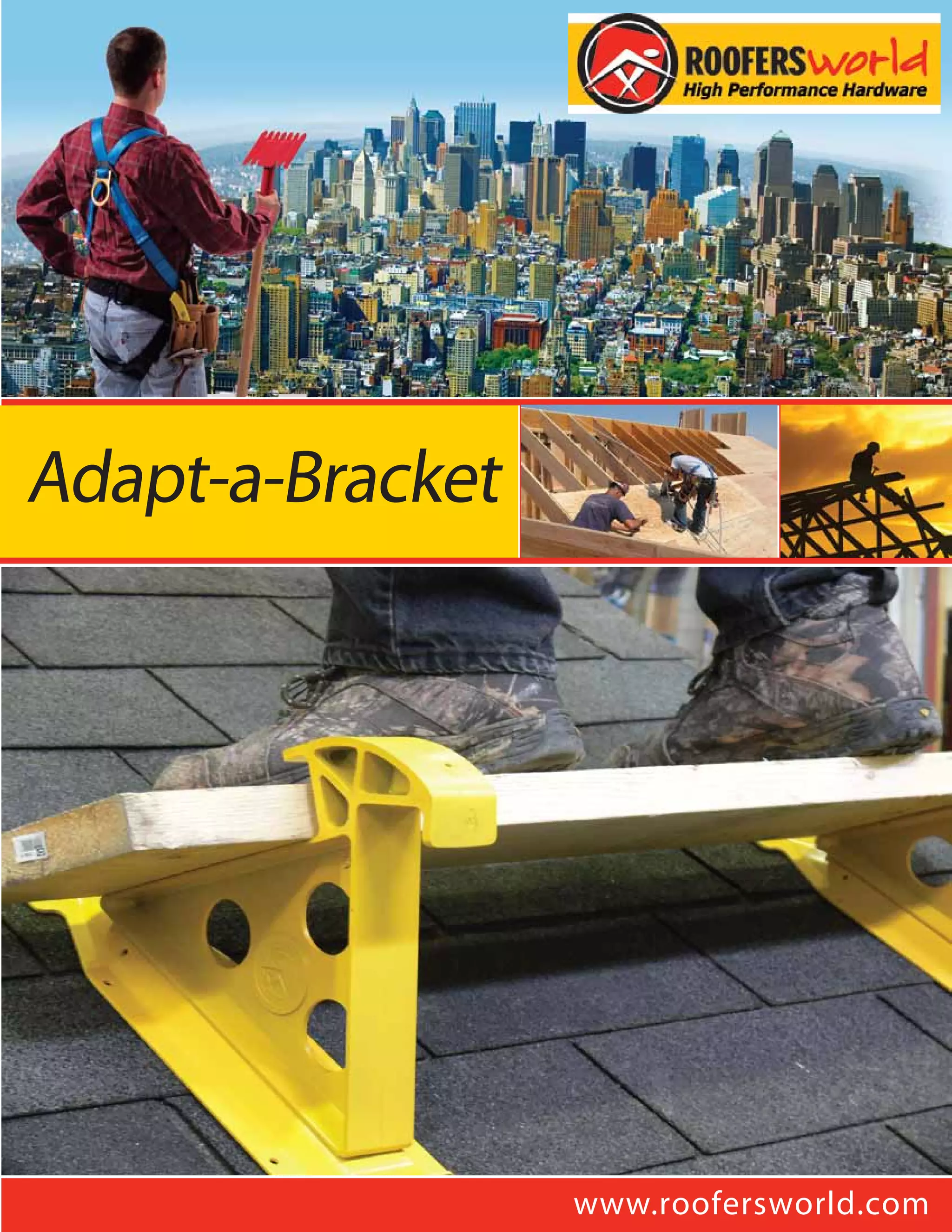 AdaptABracket Roof Staging Set PDF