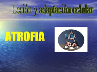 ATROFIA Lesión y adaptación celular