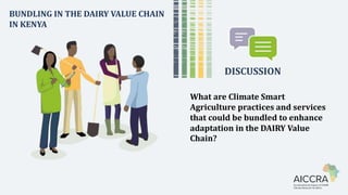 Climate smart agriculture prioritization and policy making
