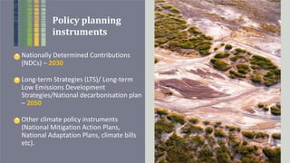 Climate smart agriculture prioritization and policy making