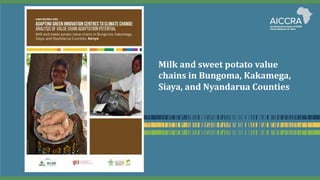 Climate smart agriculture prioritization and policy making