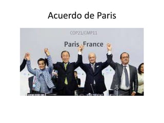 Acuerdo de Paris
 