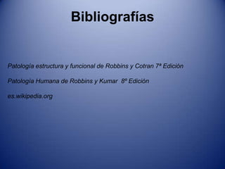  Se halla con obstrucción de los componentes celulares