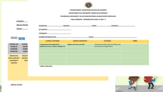 Adaptaciones curriculares