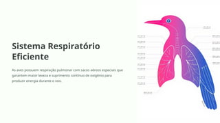 Adaptações das Aves ao Voo: Estruturas e Funções Evolutivas para o Voo ...