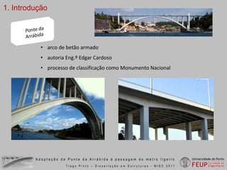 1. Introduçãoarco de betão armado