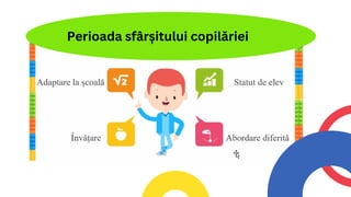 Perioada sfârșitului copilăriei
 
