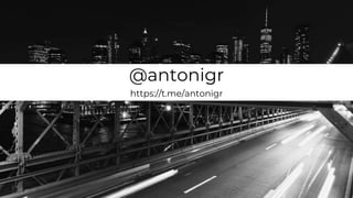 @antonigr
https://t.me/antonigr
 