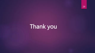 Thank you
29
 