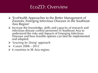 Adaptation and extension of EcoZD