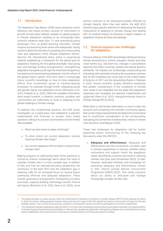UNEP Climate Adaptation Gap Report 2023 | PDF