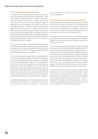 UNEP Climate Adaptation Gap Report 2023 | PDF