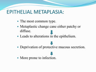 Adaptation of cellular growth and differentiation | PPTX