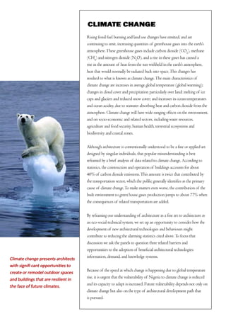 Adaptation of the built environment to impacts of climate change | PDF