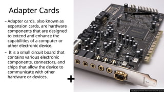 Pcb Adapter Card TLE ICT CSS 10 - Computer Adapter Cards.pptx