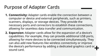 Adapter Cards Inside Computer TLE ICT CSS 10 - Computer Adapter Cards.pptx