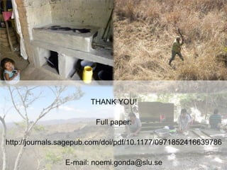 Climate change, 'technology' and gender: "Adapting women" to climate change with cooking stoves and water reservoirs in rural Nicaragua