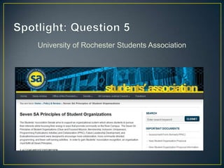 University of Rochester Students Association
 