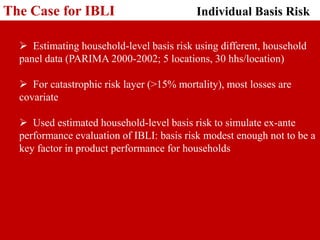 Adapting Index-based Livestock Insurance (IBLI) for Ethiopia: Logic and design