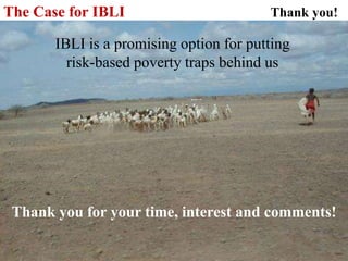 Adapting Index-based Livestock Insurance (IBLI) for Ethiopia: Logic and design