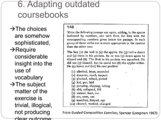 Adapting published materials - Materials for GE | PPTX