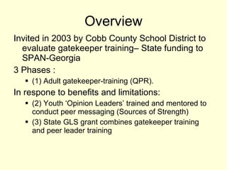Adapting school based programs wyman 2010 3 15 | PPT