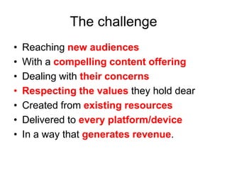 Manages all resources for maximum impact. Intake & OutputResourcesManagerIntakeEditorRadioEditorSecretaryAll editorial decisions made hereTVEditorI/AEditorPlanningEditorPrintEditor