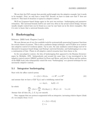 control adaptive and nonlinear | PDF