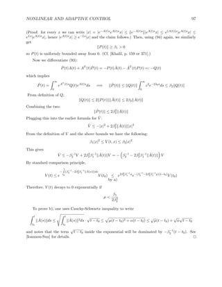 control adaptive and nonlinear | PDF