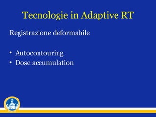 Adaptive Rt Example Adaptive radiotherapy | PPT