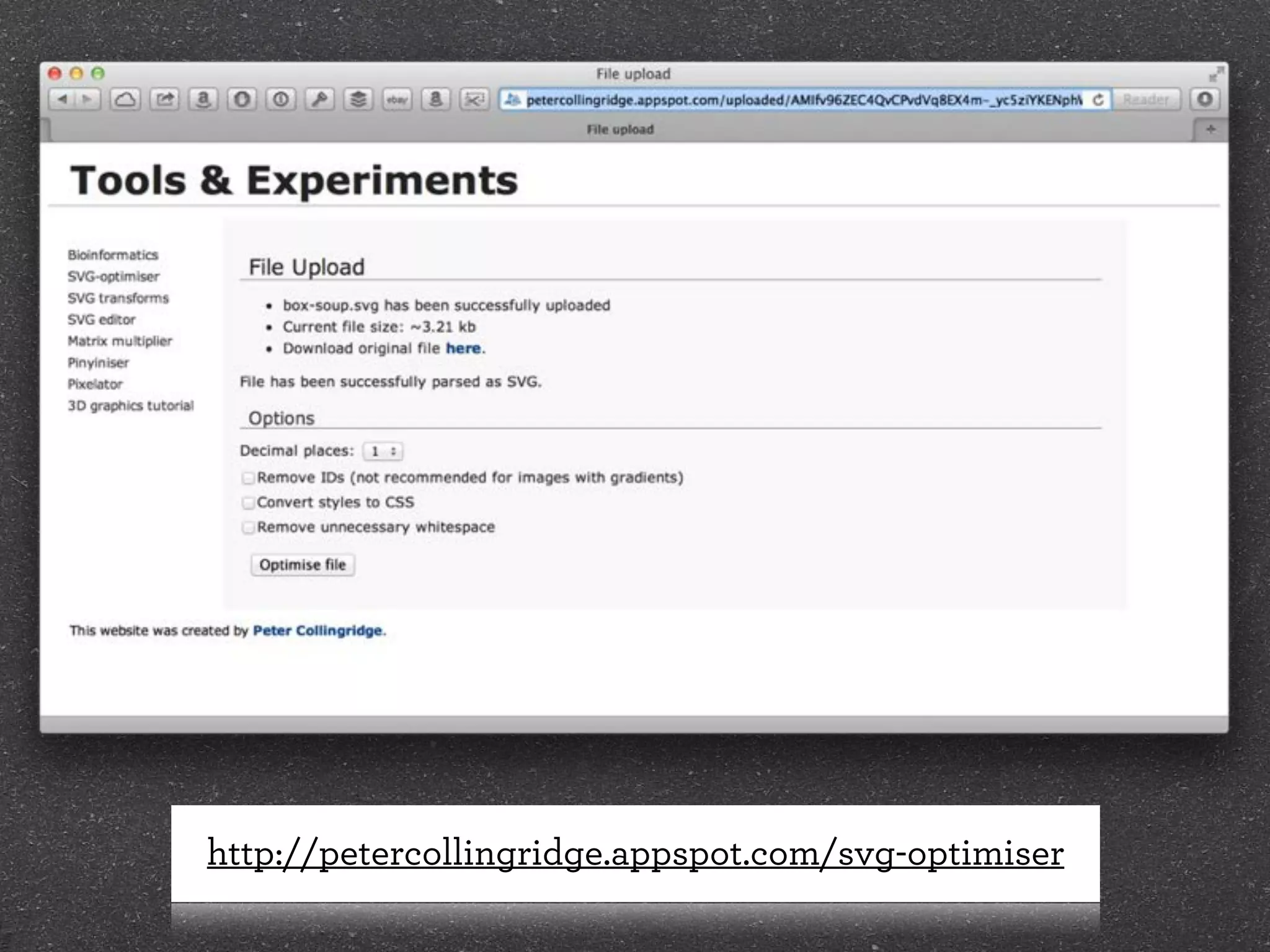 http://petercollingridge.appspot.com/svg-optimiser
 