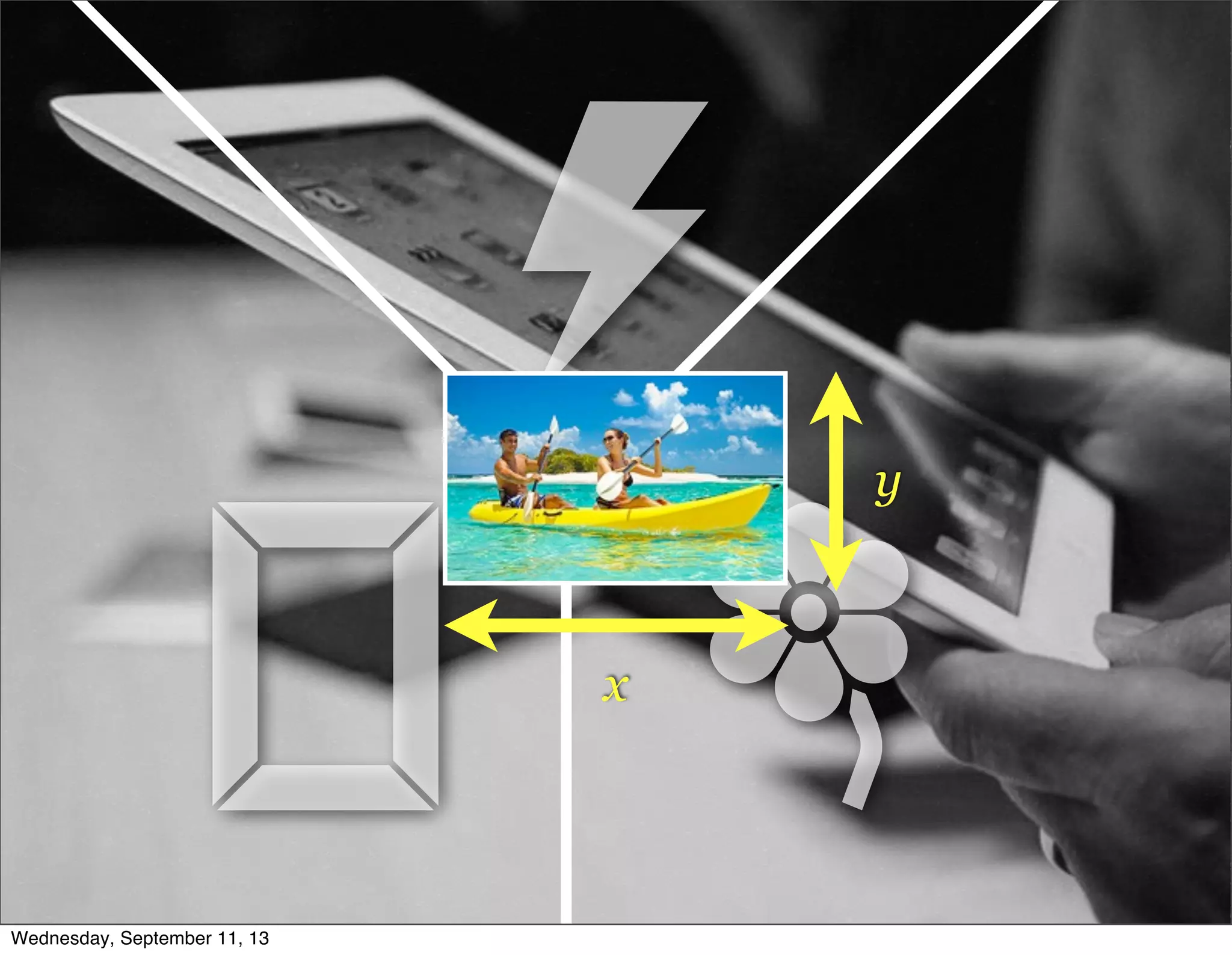 y
x
Wednesday, September 11, 13
 