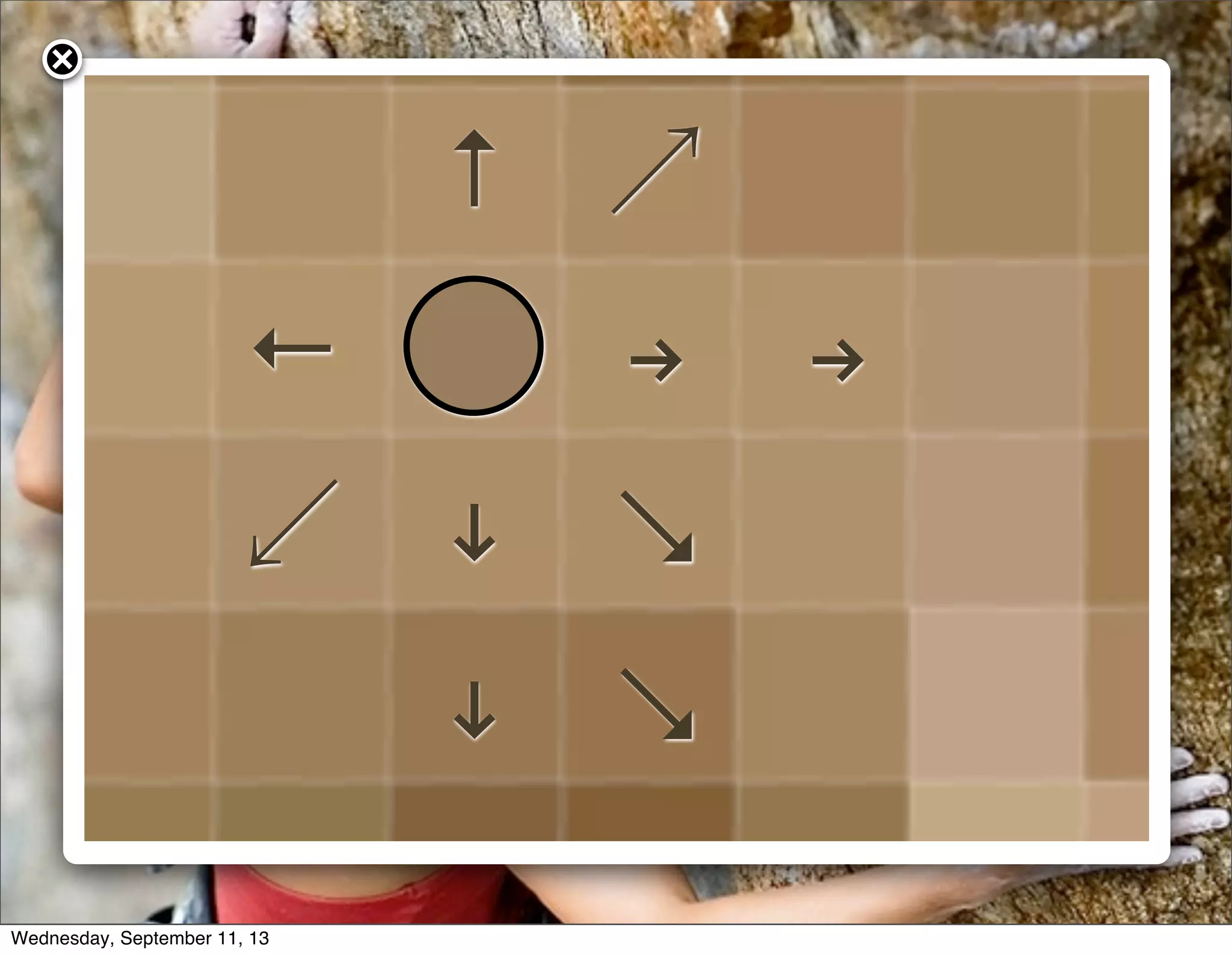 iCloud iOS 5 OSX Lion iPad 2 iPhone
OS
The world’s most advanced desktop
operating system advances even further.
With over 250 new features including
Multi-Touch gestures, Mission Control,
full-screen apps, and Launchpad, OS X
Lion takes the Mac further than ever.
Learn More
X Lion
↑ ↗
← " "
↙ ! ↘
! ↘
Wednesday, September 11, 13
 