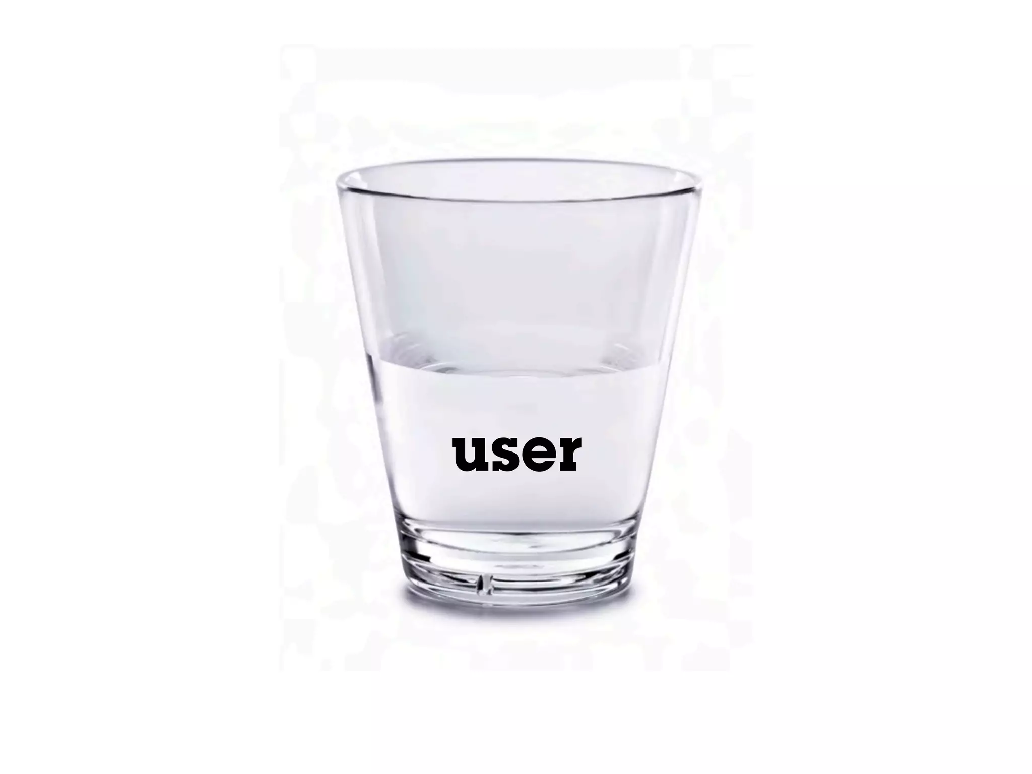 user
 