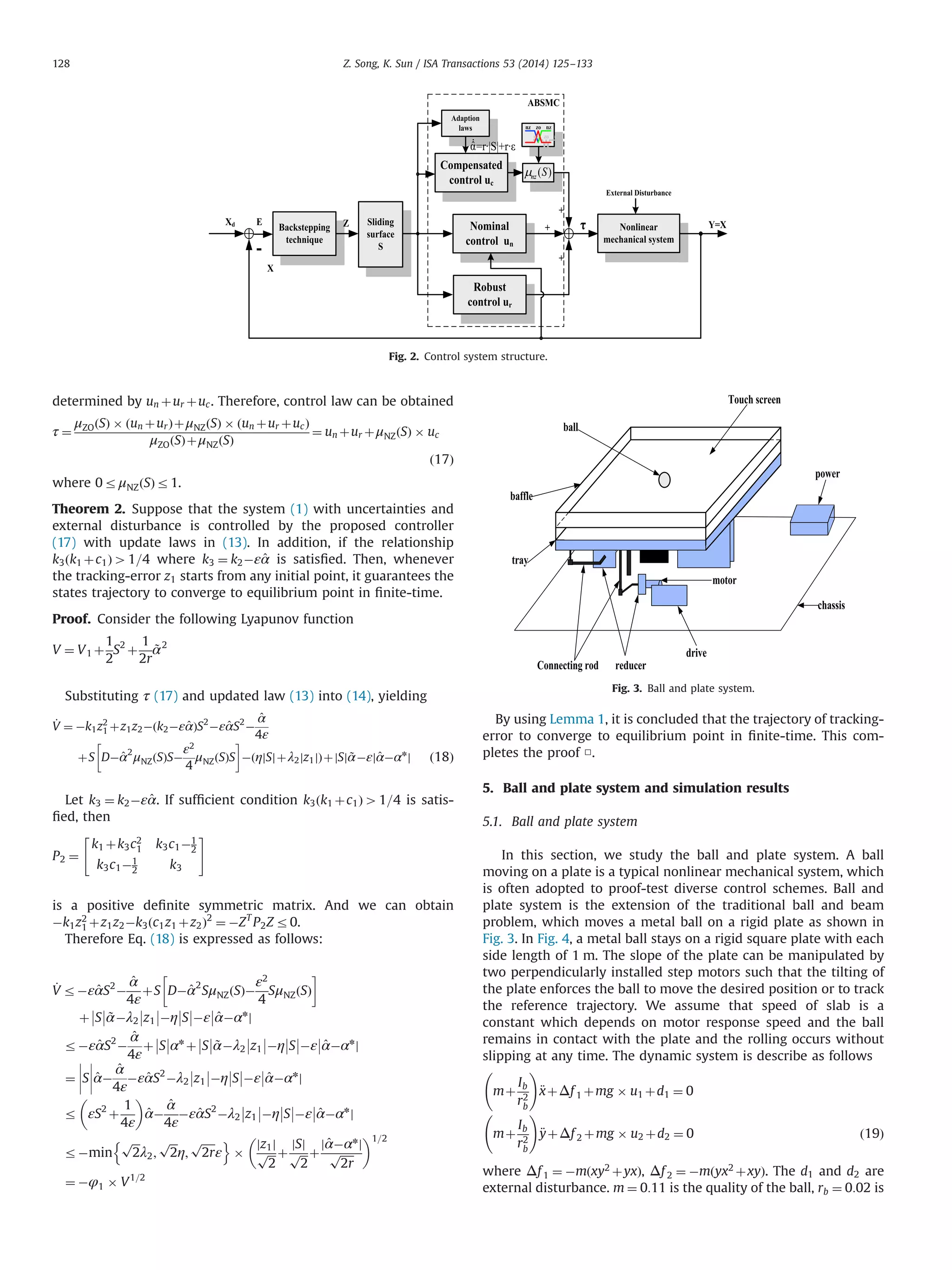 Adaptive backstepping sliding mode control with fuzzy monitoring ...