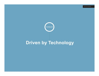 TECHNOLOGY




Driven by Technology
 