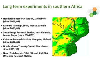 Adaptive capacity of maize-based conservation agriculture to climate stress in Malawi