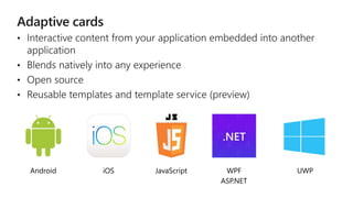 Adaptive cards 101 | PPTX