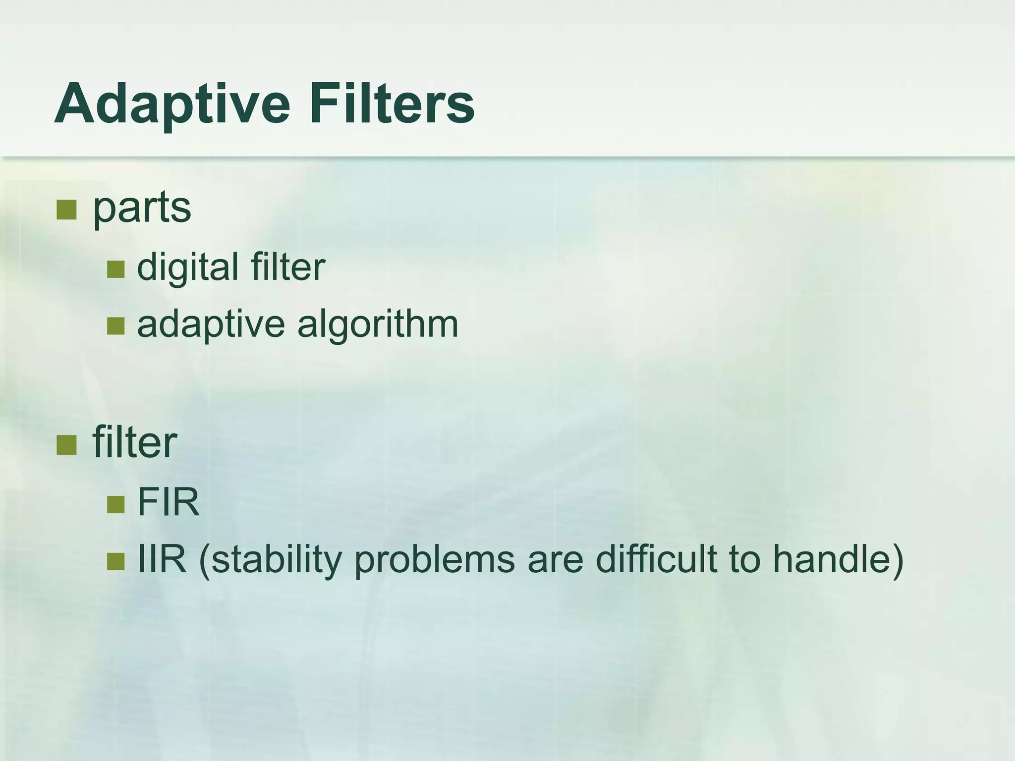 Adaptive Filtering.ppt